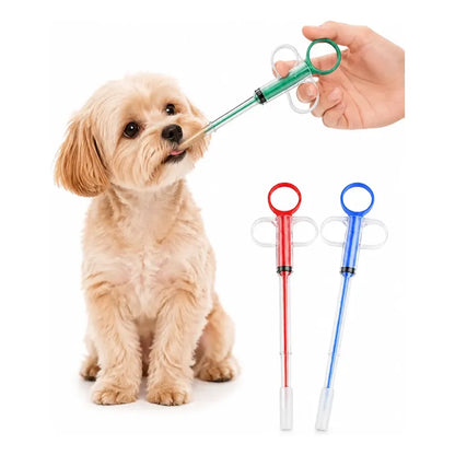 X2 Jeringa Aplicador Medicamento Jeringa Dosificador Mascota Multicolor
