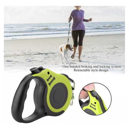 Correa Retractil Perro Extensible Libertad Paseo Seguro 3 Mt