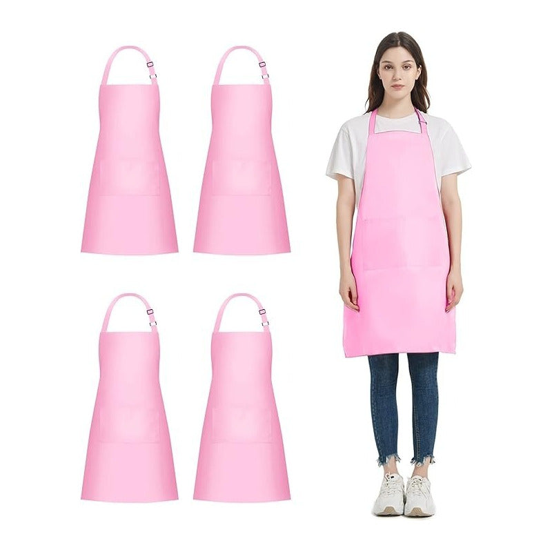 Pechera Delantal De Cocina Impermeable Ajustable Multiusos