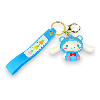 Llavero Cinnamoroll Colgante Llavero De Silicona Cinnamoroll