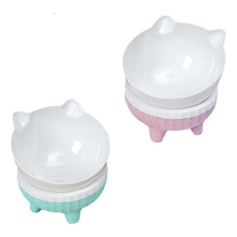 Plato Comida Perro Plato Alto Inclinable Plato Mascota