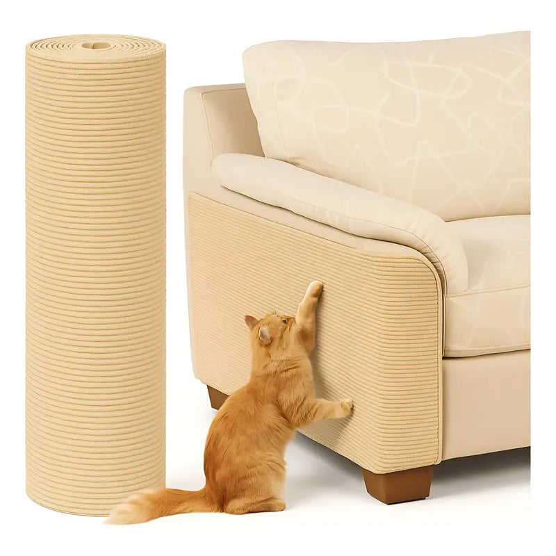 Protector Sillón Gato Tapete Rascador Antiarañazos 30x60cm