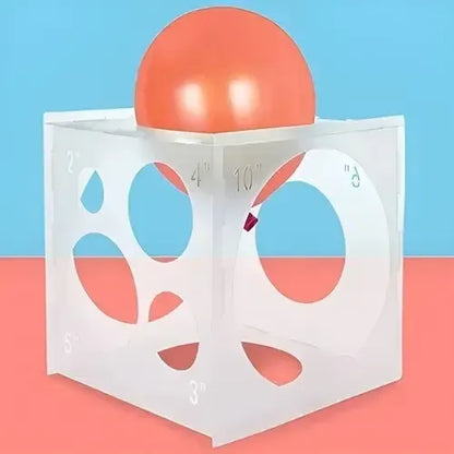 Calibrador De Globos Caja + Abrillantador De Globos Brillo Transparente