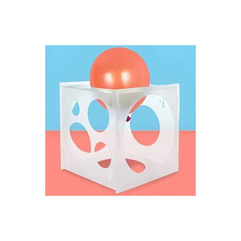 Calibrador De Globos Caja + Abrillantador De Globos Brillo Transparente