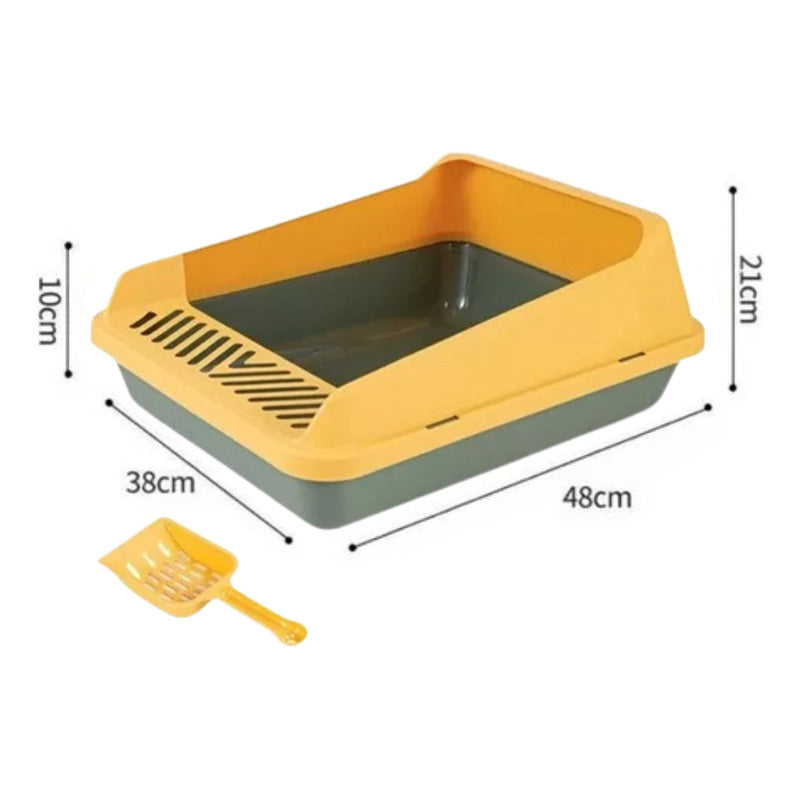 Arenero Para Gato Caja De Arena Higiene Gatos Para Gatos