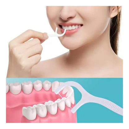 Hilo Dental Limpiador De Diente Dental Hilo Dental 30 Piezas