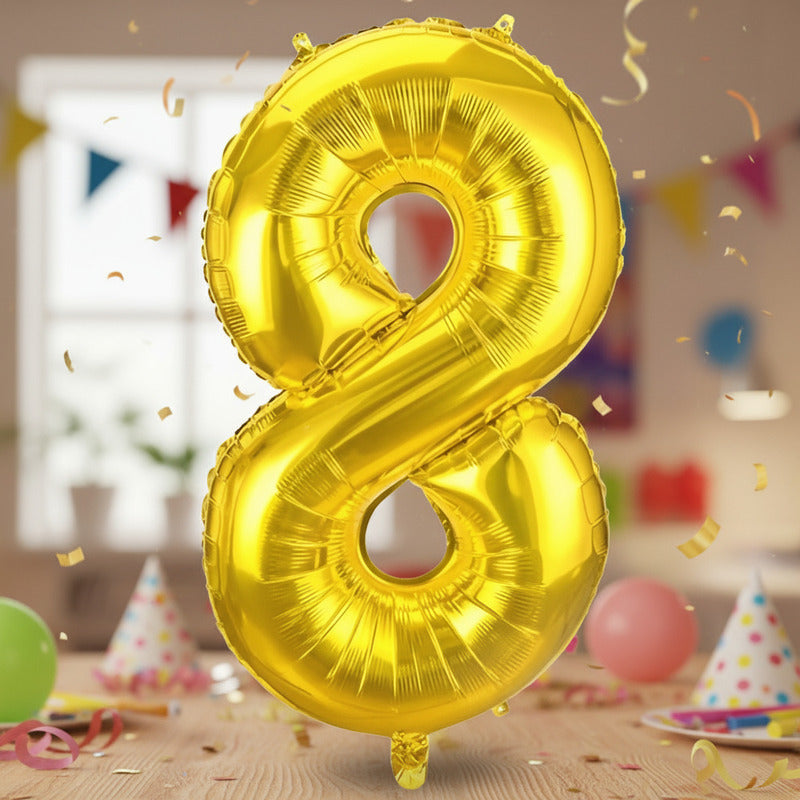 Numeros Cumpleaños Globos Para Cumpleaños Globos Metalicos 8