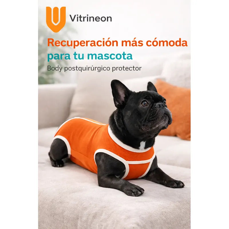 Body Post Operatorio Perros Ropa Traje Mascotas Cuidados L-body Perro Postcirugia Proteccion Suturas Ajuste