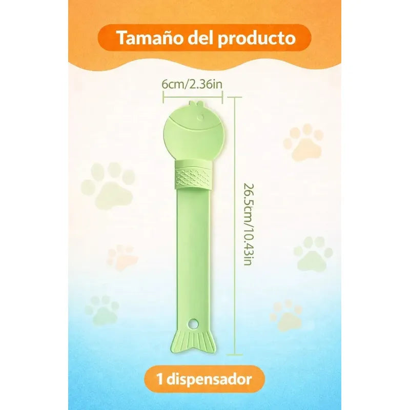 Alimentador Cremoso Perros Gatos Ergonomico Practico Limpio Verde Claro Neutro Elegante Estetica Urbana Diseño Moderno Accesorio Mascotas Visual Sobrio Combinacion Versatil Estilo Minimalista