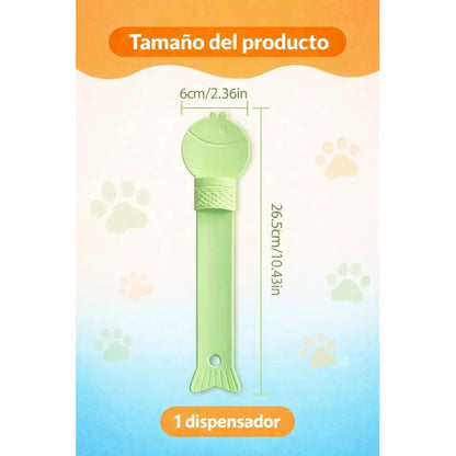 Alimentador Cremoso Perros Gatos Ergonomico Practico Limpio Verde Claro Neutro Elegante Estetica Urbana Diseño Moderno Accesorio Mascotas Visual Sobrio Combinacion Versatil Estilo Minimalista
