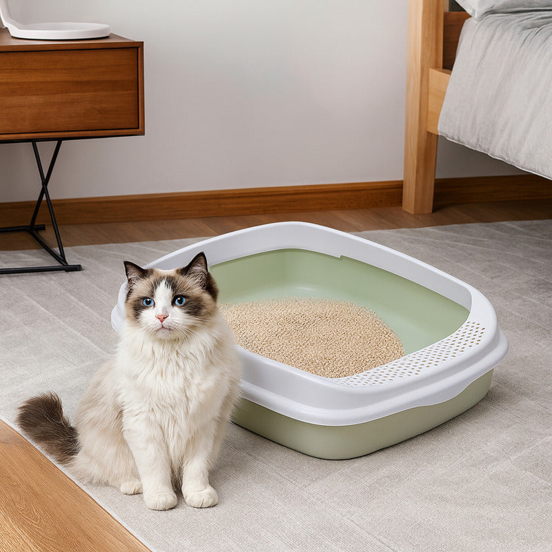 Caja Arenero Gato Areneros Gatos Baño Gato Baño Para Gatos