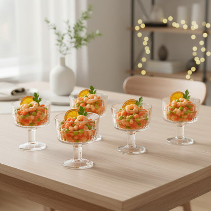 X6 Copa Ceviche Mojito Coctel Copas Vidrio Copa Transparente