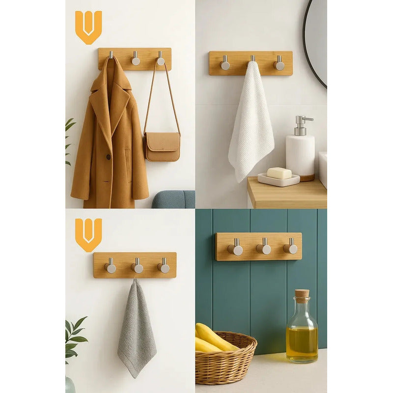 Vitrineon Colgador Multiuso Decorativo Estilo Natural Zen Avellana Suave Matiz Artesanal Inspiracion Escandinava Atmosfera Confort Espacio Hogareno