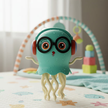 Pulpo Musical Bailarin Luces Bebe Niños Juguete Didactico