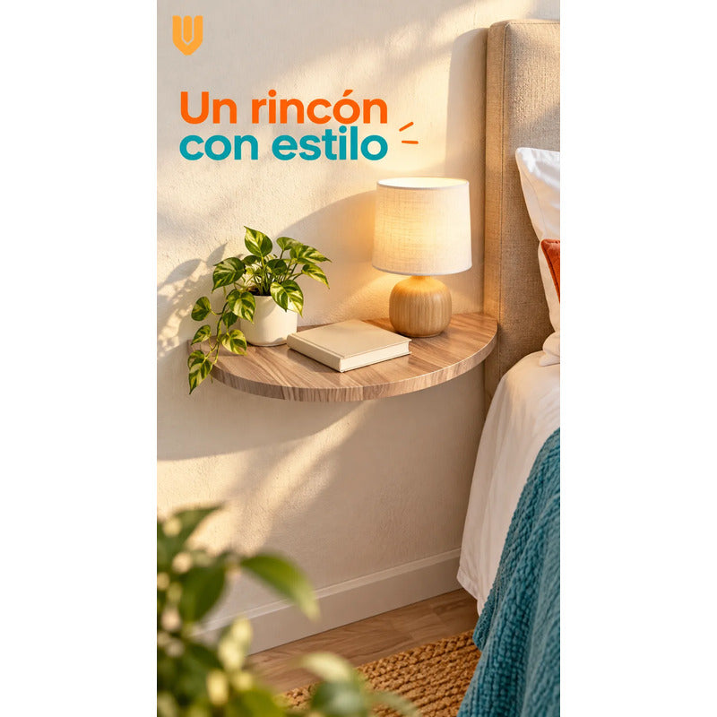 Repisa Flotante Semicircular Mdf Beige 40cm Vitrineon Cl Beige Repisa Mural Flotante Estante Decorativo Organización Recibidor Living Oficina Madera Mdf Muro Concreto Vestidor 40cm