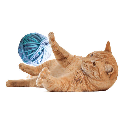 Pelota Tejida Interactiva Juguete Para Gato Juego Para Gato