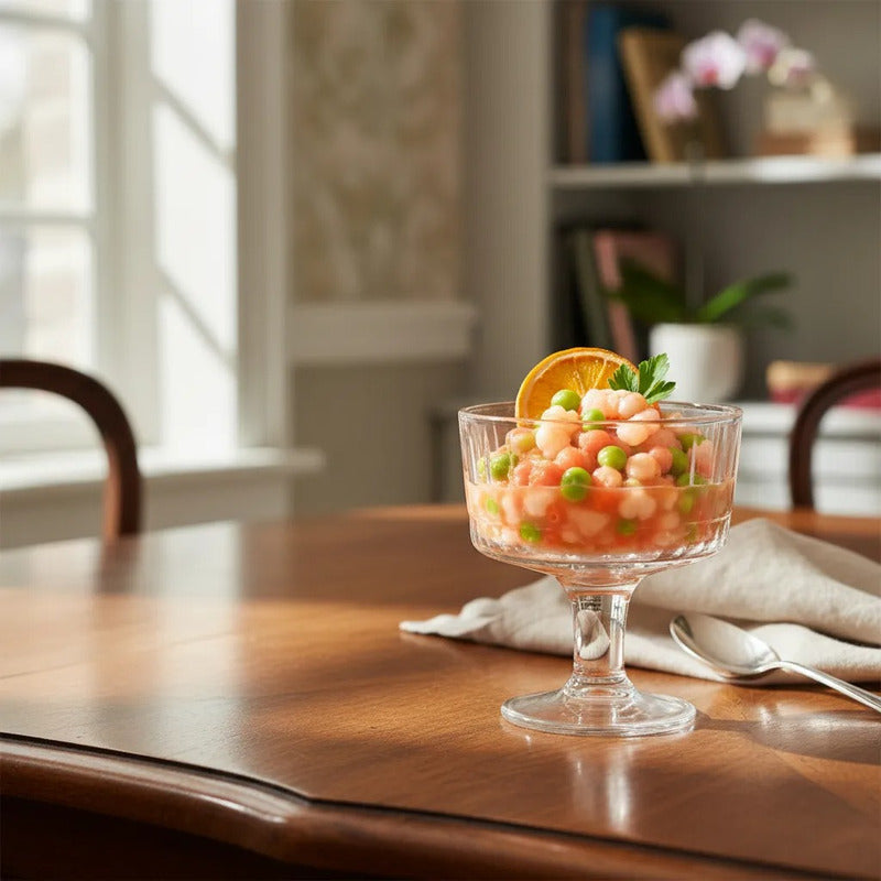 12 Copa Ceviche Mojito Coctel Copas Vidrio Copa Transparente