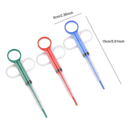 X2 Jeringa Aplicador Medicamento Jeringa Dosificador Mascota