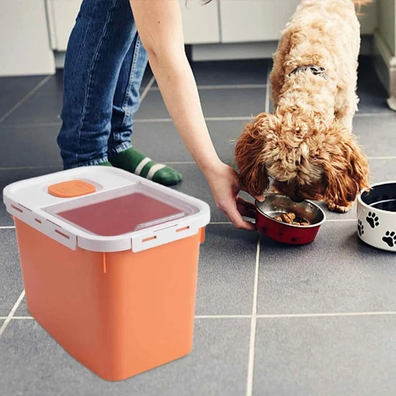 2 Recipientes De Alimentos Para Perros Contenedor Alimentos