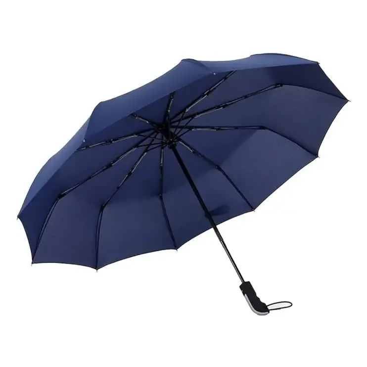 Parasol Retractil Sombrilla Plegable Paragua Lluvia 8 Varill