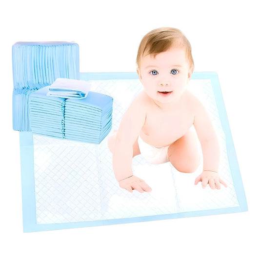 30 Sabanilla Para Bebe Cama Pañales Protector Bebe 45x60