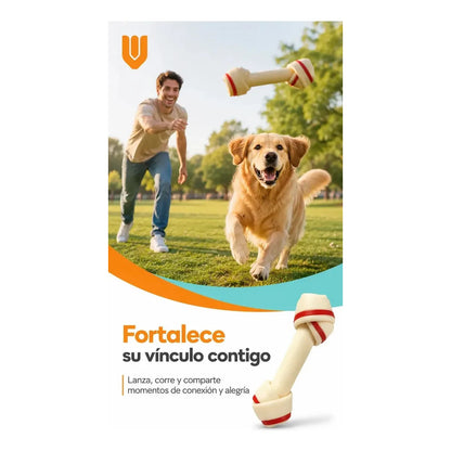 X2 Hueso Perro Cartilago Masticable Higiene Dental Sabor Hueso Cartílago Perros Grandes Masticable Comestible Sabor Carne Higiene Dental Antisarro Mordedor Duradero