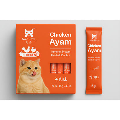 X30 Snack Para Gato Alimento Humedo Gato Comida Para Gatito