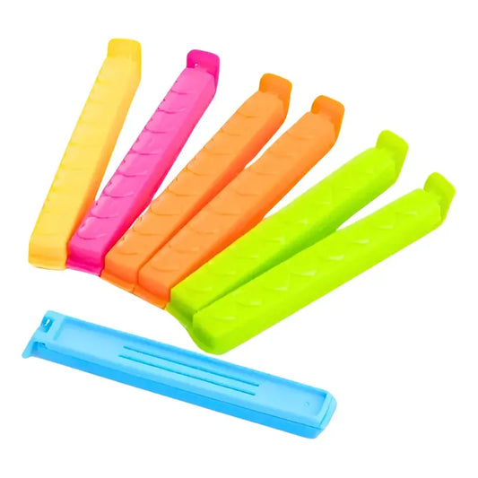 X5 Clips Bolsas Sellado Facil Pinzas Sellado Bolsa Alimentos Multicolor