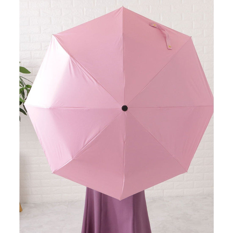 Sombrilla Plegable Retractil Lluvia Imprevista Estilo Confor