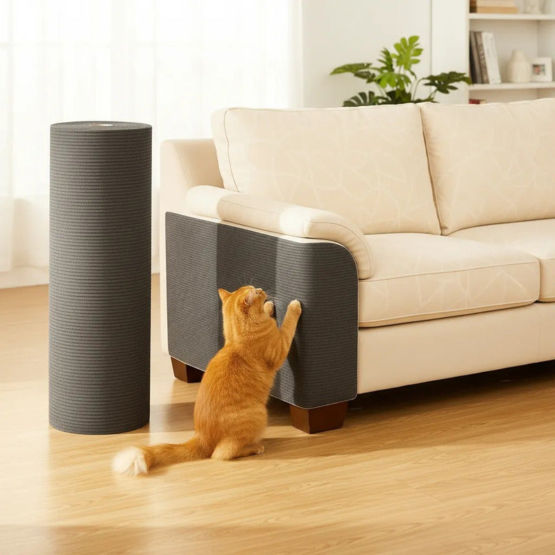 Protector Sillón Gato Tapete Rascador Antiarañazos 30x60cm