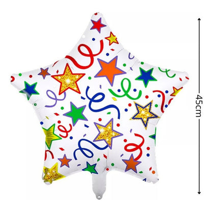 Globos Feliz Cumpleaños Estrella Globos Decoracion Globos