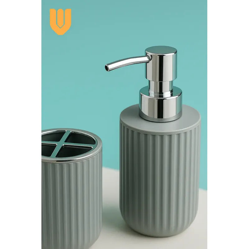 Set De Baño 5 Piezas Accesorios Decorativo Baños Juegos Baño