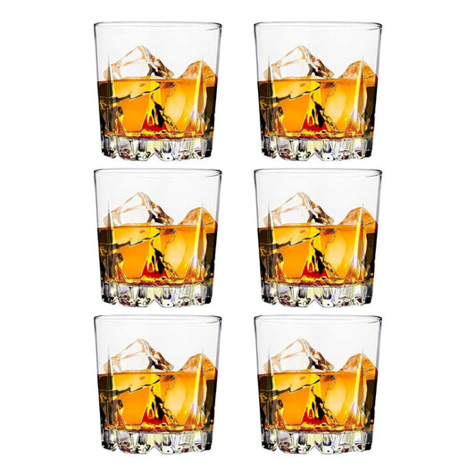 6 Vasos De Whisky Vaso De Vidrio Vaso Whisky Vidrio 300 Ml