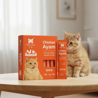 X30 Snack Para Gato Alimento Humedo Gato Comida Para Gatito