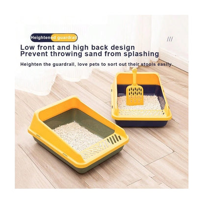 Arenero Para Gato Caja De Arena Higiene Gatos Para Gatos