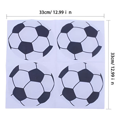 20 Servilletas Cumpleaños Feliz Cumpleaños Pelota De Futbol Blanco Pelota Futbol