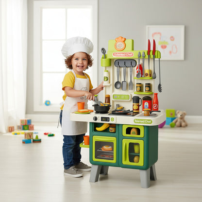 Cocina Infantil Juego Niños Juguete Set Cocina 104 Piezas