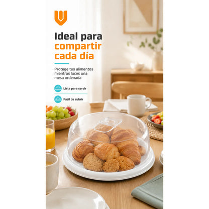 Base Tortas Bandejas Porta Cupcakes Soporte Dulces Blanco Pequeño