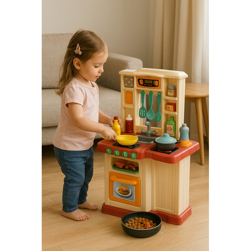 Cocina Juguete Infantil Juego Niños Set Cocina 67 Piezas
