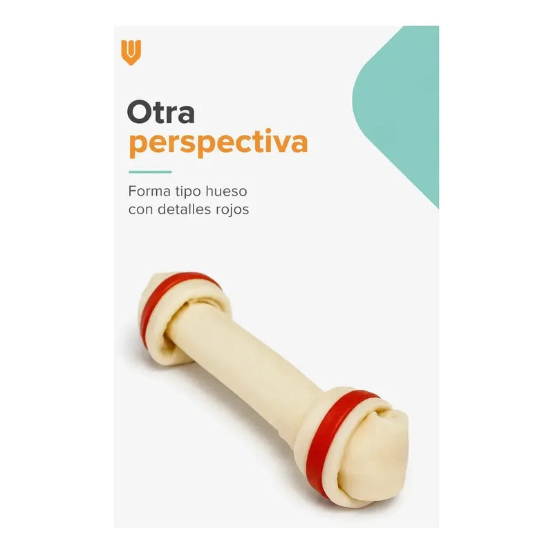 X2 Hueso Perro Cartilago Masticable Higiene Dental Sabor Hueso Cartílago Perros Grandes Masticable Comestible Sabor Carne Higiene Dental Antisarro Mordedor Duradero