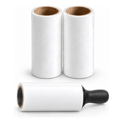 8 Rollos Quitapelusas Adhesivos Ropa Limpia Pelos Mascotas Blanco