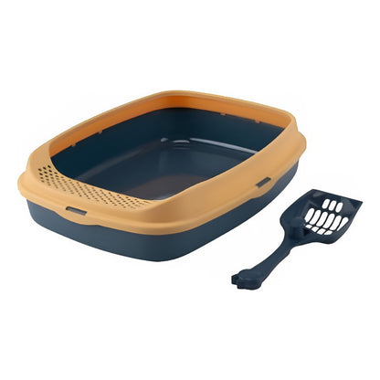 Arenero Para Gatos Caja + Arena Para Gatos Aglutinante 5kg