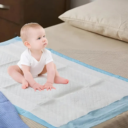 150 Sabanillas Bebe Protector Almohadilla Impermeable 60x90 Sabanilla 60x90