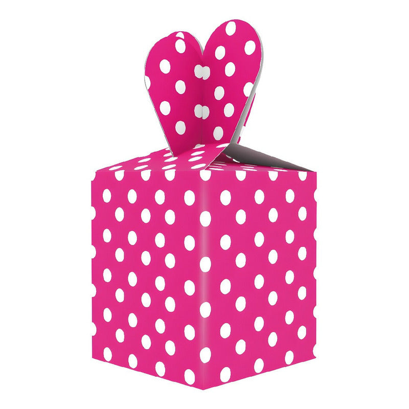 X6 Cajas De Regalo Para Dulces Cotillón Decoración Cumpleaño