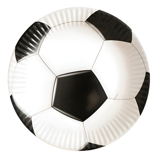 X40 Platos Cumpleaños Futbol Platos Desechable Decoracion