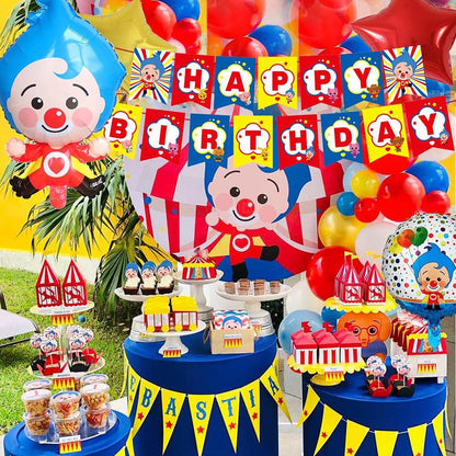 Set 57 Globos Plim Plim Decoracion Plim Plim Globos Metalico