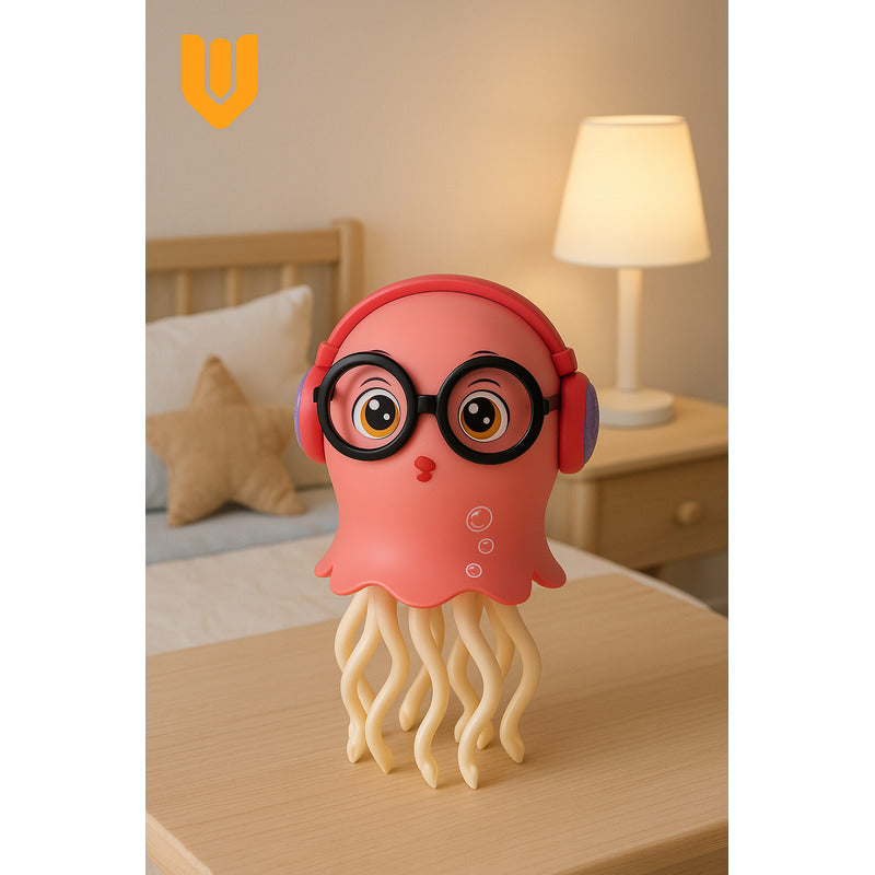 Pulpo Bailarin Musical Niños Medusa Luces Pulpo Infantil Beb