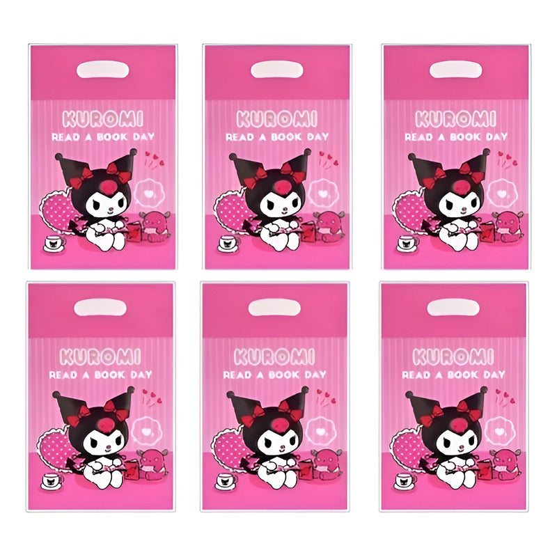 10 Bolsas Para Piñata Kuromi Bolsas Para Dulce Fiesta Kuromi