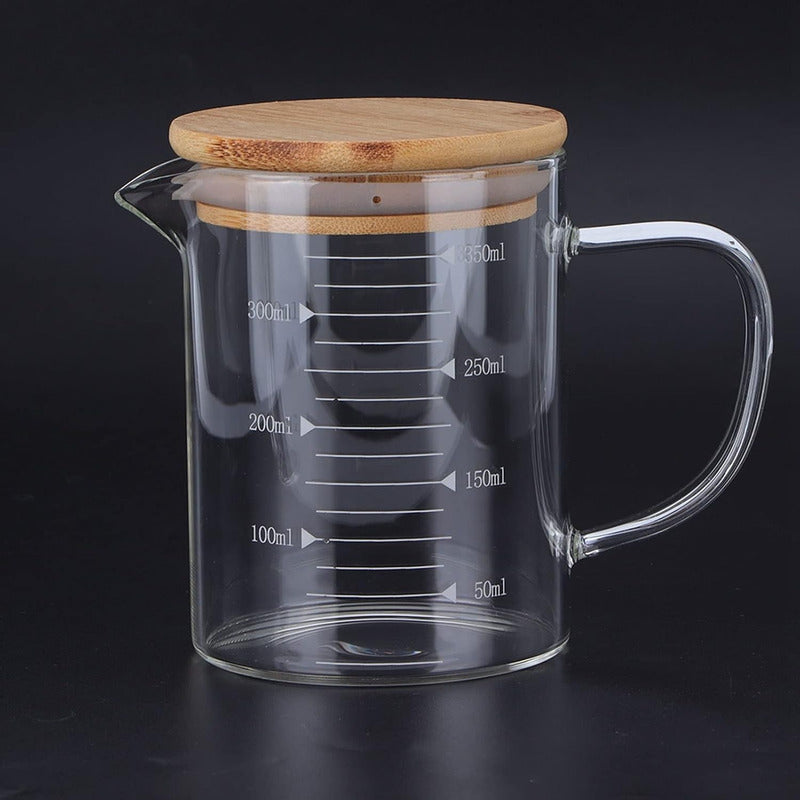 X2 Taza Medidora Con Tapa Taza Medidora Vidrio Taza Medidora Transparente
