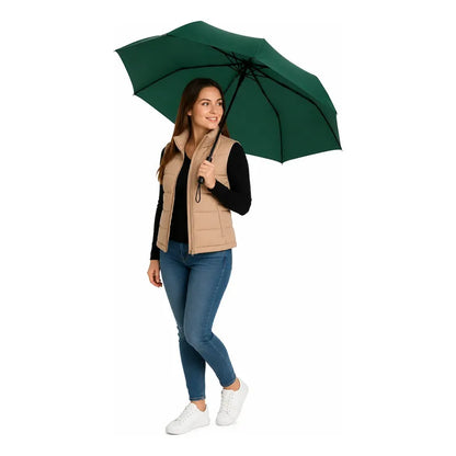 Paragua Parasol Lluvia Retractil Plegable 8 Varill Sombrilla